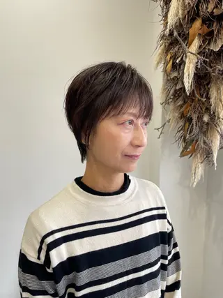 ショート 【ボブモデル募集】 青木亮太郎のヘアスタイル
