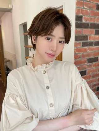 ショート カラー メイクス表参道所属・ショート/ボブ 矢野湧也のヘアスタイル