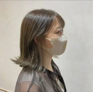 ミディアム 【ioe岡本】🐶 向井歩のヘアスタイル