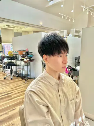 ショート メンズ 藤森 達也のヘアスタイル