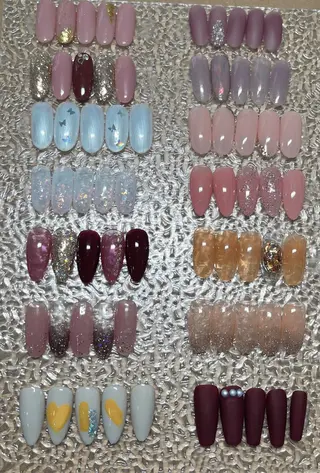 ネイル AB マツエクネイルサロンのネイルデザイン