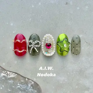 ネイル 大倉 のどかのネイルデザイン