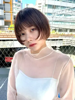 ショート 骨格診断で絶対可愛い ✨丸みショート✨凌弥のヘアスタイル