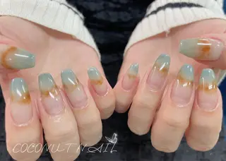 ネイル 神田 ココナッツのネイルデザイン