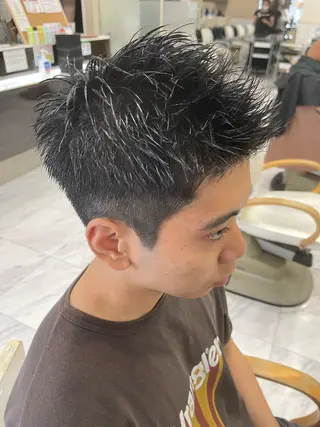 ショート メンズ ❄️メンズカット 落合諒❄️のヘアスタイル