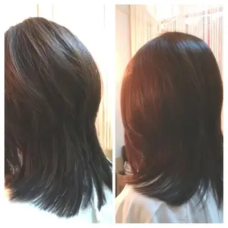 ミディアム masato MASATO のヘアスタイル