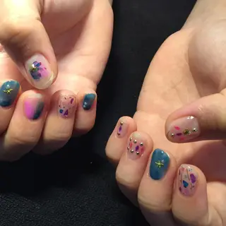 ネイル BANBINANAIL所属・イリネコ マリのネイルデザイン