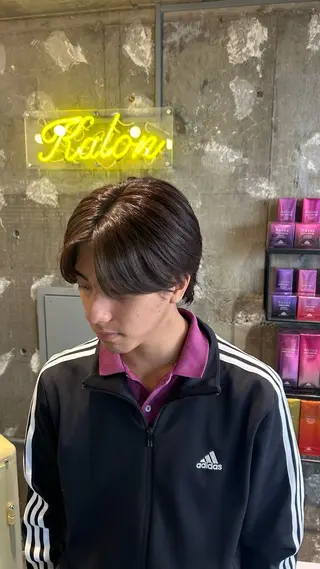 メンズ 個性派ネイル シノのネイルデザイン