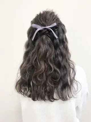ロング ヘアアレンジ 沢田 瞳のヘアスタイル