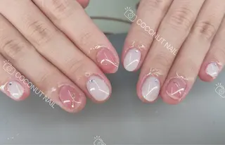 ネイル 神田 ココナッツのネイルデザイン