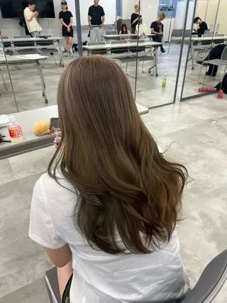 セミロング カット/パーマ/カラ ー清本耕介のヘアスタイル