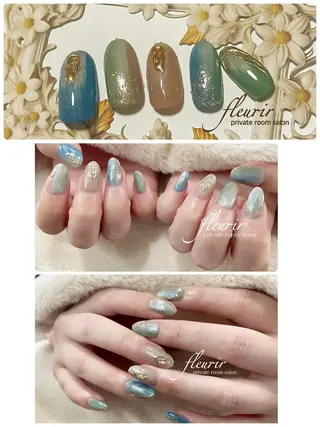 ネイル フルリール 【プライベートサロンのネイルデザイン