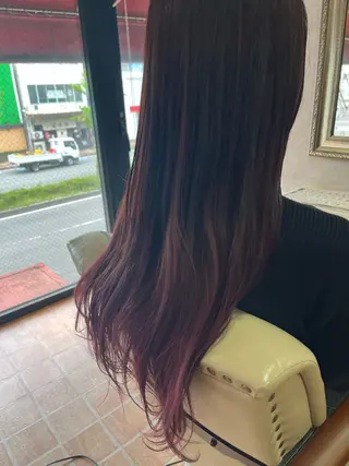 ロング カラー 🔷岡村主明🔷 Lafestaのヘアスタイル