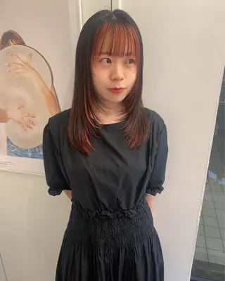 ミディアム カラー riria/ボブ /ブラウンカラー🎀のヘアスタイル