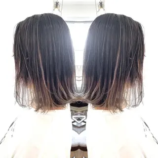 ミディアム カラー Hair make VERDA所属・宮下 耕平のヘアスタイル