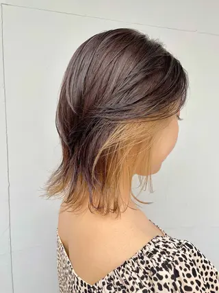 ショート カラー 🤍透明感カラー ソメヤナナ 🤍のヘアスタイル