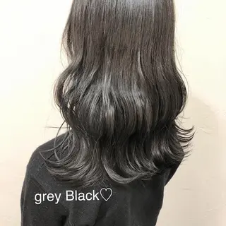 セミロング カラー GLROW haruhiのヘアスタイル