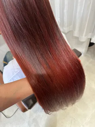 セミロング 🍊髪質改善🍊縮毛 矯正🍊濱野紗奈🍊のヘアスタイル