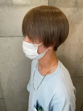ショート 大内 志穂のヘアスタイル