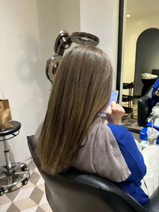 セミロング 七星俊介🌙* :ﾟ カットモデル/代官山のヘアスタイル