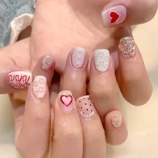 ネイル 新井 ひなののネイルデザイン