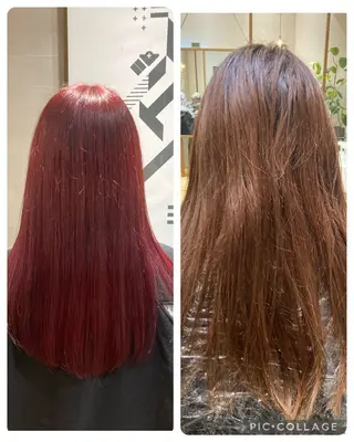 カラー 小林 駿介のヘアスタイル