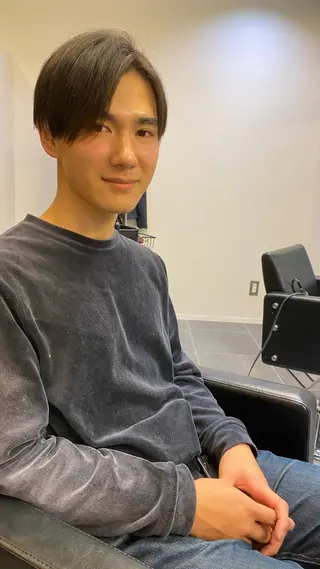 ショート メンズ YinYang所属・川﨑 章弘のヘアスタイル