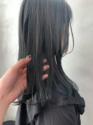 ロング カラー ブームボックス所属・🐝ハイトーンカラー hachi🐝のヘアスタイル