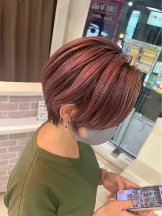 カラー GAME天神所属・🤍ハイトーン ちなみ🤍のヘアスタイル