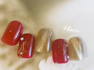 ネイル Viseo《6週間 長持ちパラジェル》のネイルデザイン