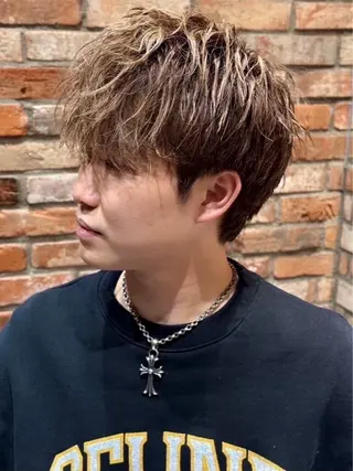 メンズ 柴田 嘉文のヘアスタイル