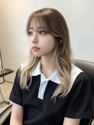 ロング なぎと/メンズ 撮影モデルのヘアスタイル