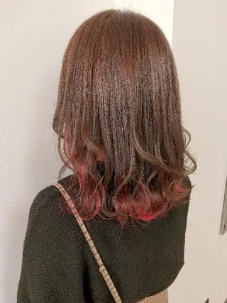 ミディアム カラー デザインカラー髪質 改善Lilithのその他イメージ