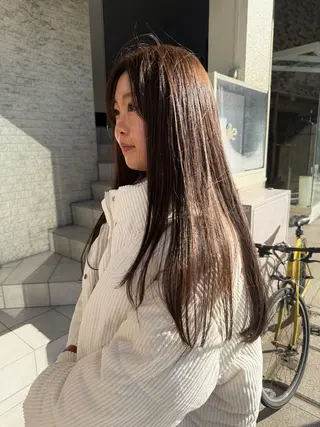ロング カラー 伶風/ボブ/ ハッシュカットのヘアスタイル
