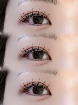 マツエク・マツパ 🫧飛山琉桜/二条 ネイルアート/束感のマツエク・マツパデザイン