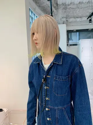 カラー ハイトーン特化 pepe🎀のヘアスタイル