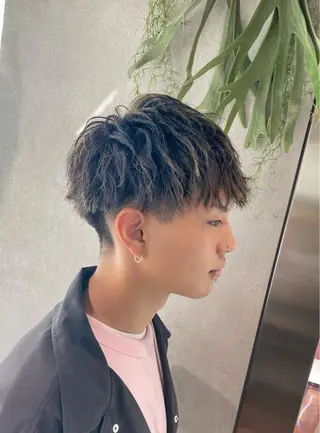 カラー メンズ お洒落カジュアル🍃 まなとのヘアスタイル