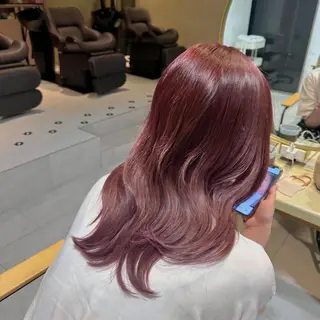 カラー SALOWIN所属・ブリーチ 縮毛矯正/ 艶髪/COCONAのヘアスタイル