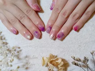 ネイル 🥀ネイルサロン cotonコトン🥀のネイルデザイン