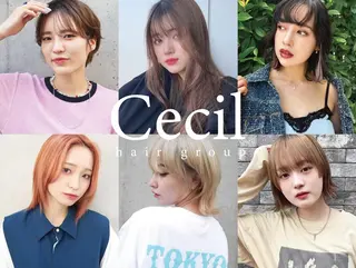 Cecil hair なんば店のヘアスタイル