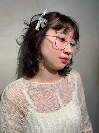 カラー soi conc所属・AYU/ブリーチ/ ハイトーンカラーのヘアスタイル