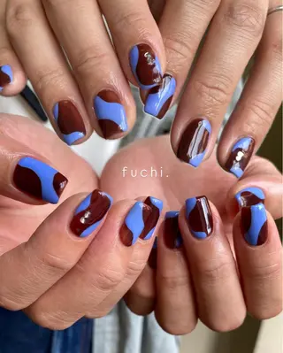 ネイル 草加ニュアンスネイル 🌚hersのネイルデザイン