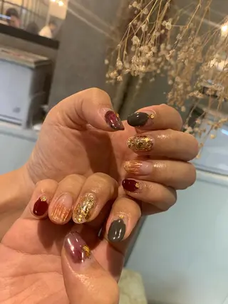 ネイル nail room clear. パラジェル所属・sode shioriのネイルデザイン