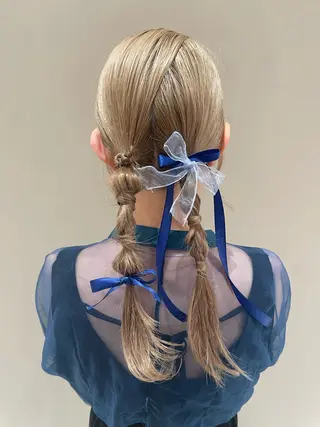 🏳️‍⚧️艶カラー /アレンジ🎀くるみのヘアスタイル