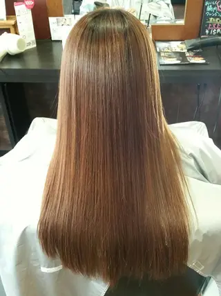 ロング カラー 山中 誠一朗のヘアスタイル