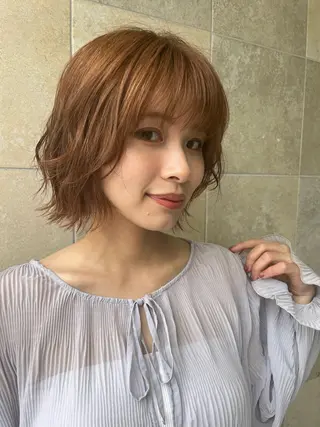ショート 艶髪/透明感/ 三宅晴香のヘアスタイル