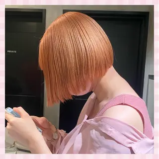 ミディアム カラー 💗ガーリーヘア🎀 saki💗のヘアスタイル