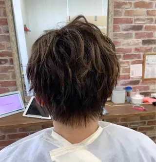 メンズ 盛本 健斗のヘアスタイル