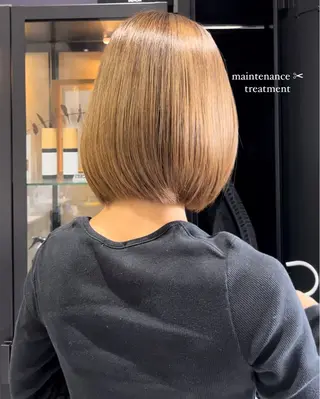 ミディアム カラー room肥後橋所属・room ヨネヤマのヘアスタイル