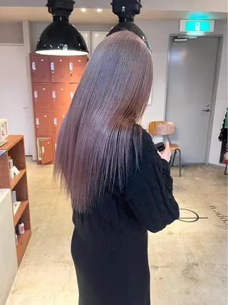 ロング カラー 🩷ハイトーン透明感 レイヤー🩷ユリカのヘアスタイル